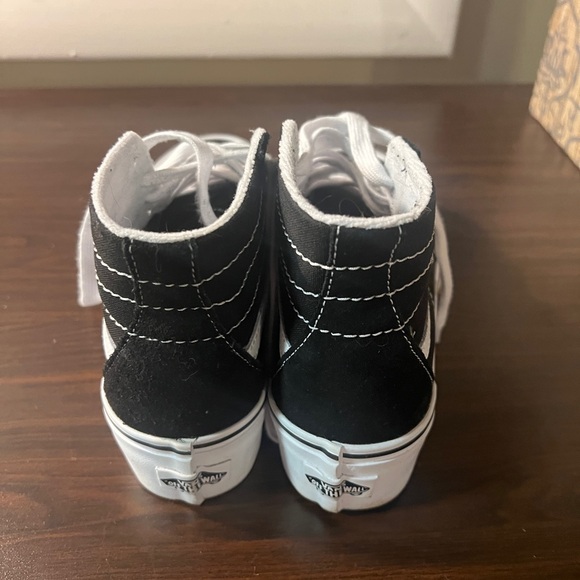 Vans sk8 high platforms women's size 6.5 - Picture 3 of 6